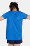 Zelocity Girls Relaxed Quick Dry Top - Lapis Blue — thumbnail 3